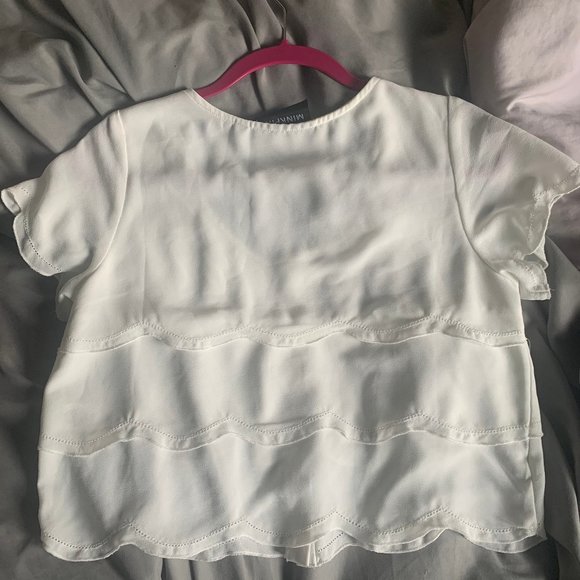 Adorable Mink Pink Blouse - Picture 2 of 5